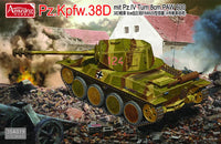 1/35 Amusing Hobby Pz.Kpfw.38D mit Pz.IV Turn 8cm PAW 600 35A019 - MPM Hobbies