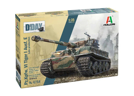 1/35 Italeri Pz.Kpfw. VI Tiger I Ausf. E Late Production 6754
