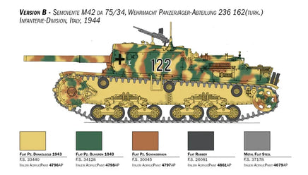 1/35 Italeri Semovente M42 da 75/34 6584