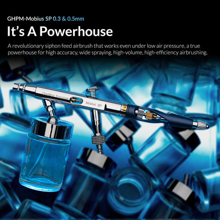 Gaahleri Premium Series GHPM-Mobius SP 0.3 & 0.5mm Airbrush 43004