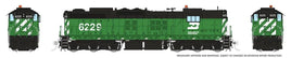 HO Rapido EMD SD9 (DC/DCC/Sound): Burlington Northern: #6229 - 50627