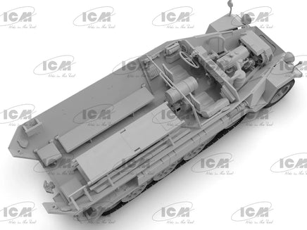 1/35 ICM Krankenpanzerwagen Sd.Kfz.251/8 Ausf.A WWII German Ambulance 35113