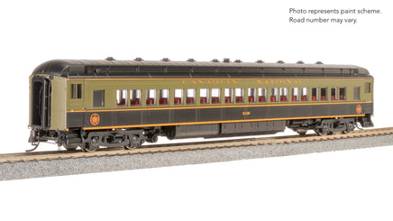 HO Broadway Ltd CN Heavyweight 5-Car Passenger Set Green/Black/Yellow Scheme 9101 - MPM Hobbies