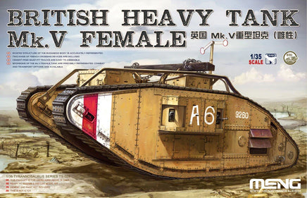 1/35 Meng Models British Heavy Tank Mk.V Female TS-029