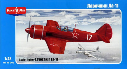 1/48 Mikro Mir Lavochkin La-11 Soviet Fighter 48-006