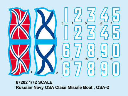 1/72 iLoveKit Russian Navy Osa Class Missile Boat OSA-2 67202