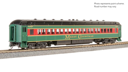HO Broadway Ltd Heavyweight 5-Car Passenger Set Christmas Paint Scheme 9103 - MPM Hobbies