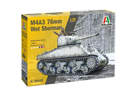 1/35 Italeri M4A3 76mm WET SHERMAN 96440 - MPM Hobbies