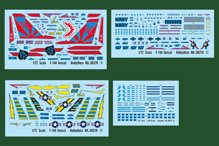 1/72 Hobby Boss F-14A Tomcat 80276