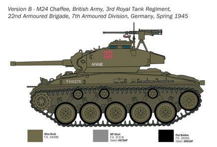 1/35 Italeri M24 Chaffee 6761 - MPM Hobbies