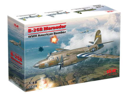 1/48 ICM B-26B Marauder WWII American Bomber 48320