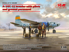 1/48 ICM A-26C-15 Invader with Pilots and Ground Personnel 48288