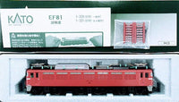 HO Kato Electric Locomotive EF81 Normal Color (Rose Pink) 1-320