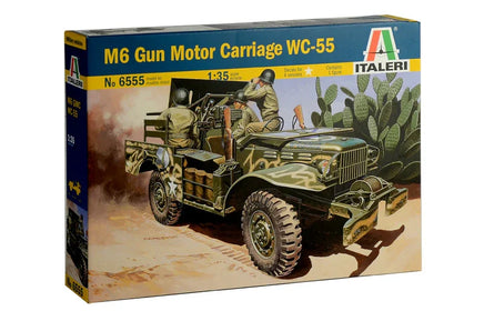 1/35 Italeri M6 Gun Motor Carriage WC-55 6555