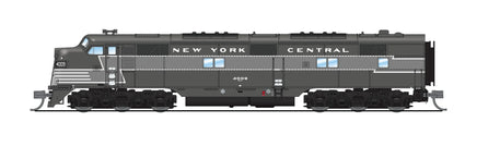 N Broadway Ltd EMD E7 A/B NYC 4009/4104 Full Lightning Stripe, A-Unit Paragon4 Sound/DC/DCC, Unpowered B-Unit 8769