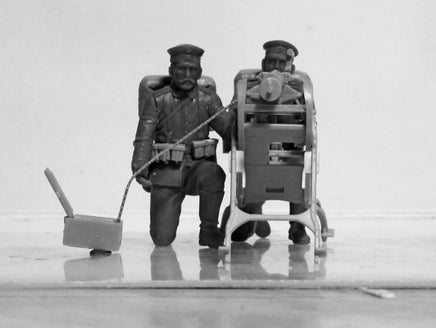 1/35 ICM WWI German MG08 MG Team (2 Figures) 35711