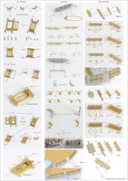 1/200 Pontos Model USS BB-61 Iowa 1944 Detail Up Set (No Wooden Deck) 22004F1