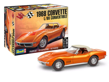 1/25 Revell-Monogram ’68 Corvette L/88 Convertible 2’N1 14572