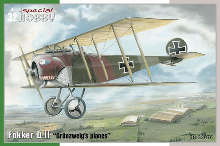 1/32 Special Hobby Fokker D.II "Grünzweig'S Planes" SH32076