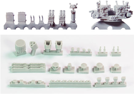 1/200 Pontos Model HMS Nelson Detail Up Set 23006F1