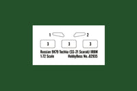 1/72 Hobby Boss Russian 9K79 Tochka (SS-21 Scarab) IRBM 82935