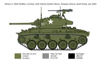 1/35 Italeri M24 Chaffee Korean War 6587