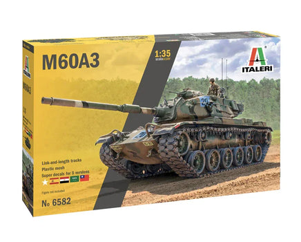 1/35 Italeri M60A3 Main Battle Tank 6582