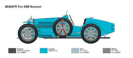 1/12 Italeri Bugatti Type 35B Roadster 4713