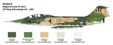 1/32 Italeri TF-104 G Starfighter 2509
