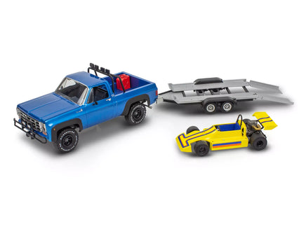 1/25 Revell-Monogram '78 Chevy Off-Road 4x4 with Malibu Grand Prix Virage & Trailer 14581
