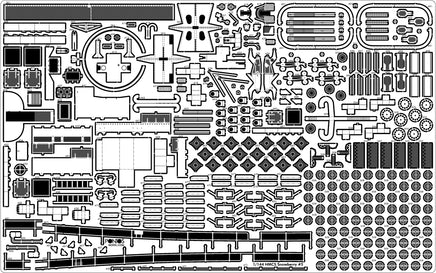 1/144 Pontos Model HMCS Snowberry Flower Class Corvette Detail Up Set 14401F1