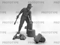 1/35 ICM Feldküche WWII German Field Kitchen with Cooks 35618