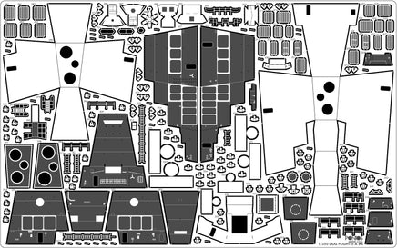 1/350 Pontos Model USS DDG-92 Momsen Flight IIa Detail Up Set 35028F1