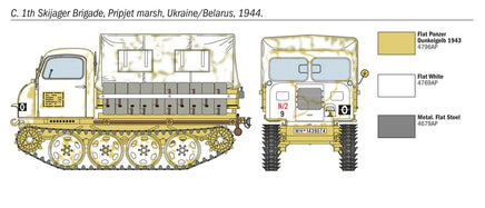 1/35 Italeri Steyr RSO/01 with German Soldiers 6549