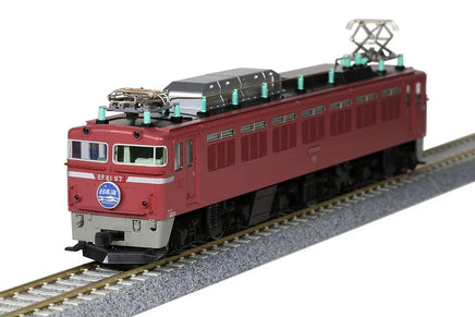 HO Kato Electric Locomotive EF81 Normal Color (Rose Pink) 1-320