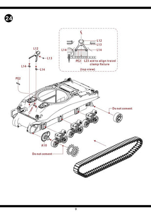 1/35 Pig Models M4A1 Sherman w/ T1E3 US Army Mine Exploder Plastic Model Kit 35-006