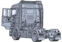 1/24 Italeri Scania S770 4x2 Normal Roof "Grey Cab" 3971 - MPM Hobbies