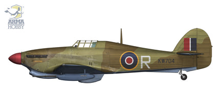 1/72 Arma Hobby Hurricane Mk II D 70062
