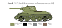 1/35 Italeri T-34/76 Model 1943 Early Version Premium Edition 6570