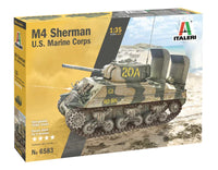 1/35 Italeri M4 Sherman U.S. Marine Corps 6583 - MPM Hobbies