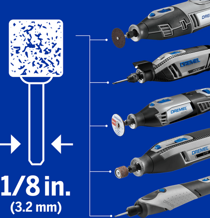 Dremel 31 Piece Sanding/Grinding Rotary Accessory Micro Kit 727-01