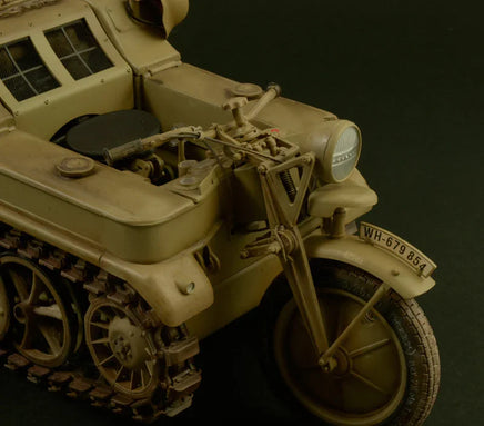 1/9 Italeri Kettenkrad - Sd.Kfz. 2 Kleines Kettenkraftrad Typ HK 101 7404