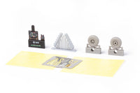 1/72 Eduard P-51D exhaust stacks w/ fairing LooKplus 674039