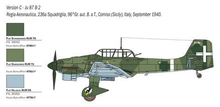 1/48 Italeri Ju 87 B-2/R-2 "Picchiatello" 2769