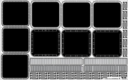 1/350 Pontos Model USS CV-6 Enterprise 1942 Detail Up Set (Blue Deck) 37031FB