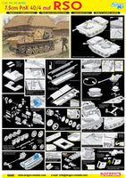 1/35 Dragon Model 7.5cm PaK 40/4 auf RSO 6640