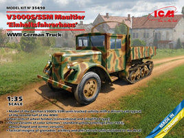 1/35 ICM V3000S/SSM Maultier 'Einheitsfahrerhaus' WWII German Truck 35410