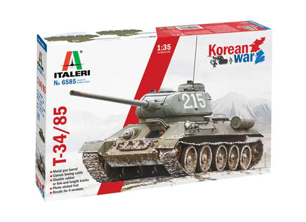 1/35 Italeri T-34/85 Korean War 6585