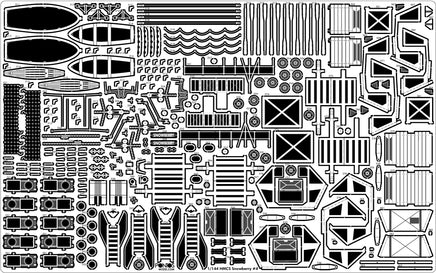 1/144 Pontos Model HMCS Snowberry Flower Class Corvette Detail Up Set 14401F1
