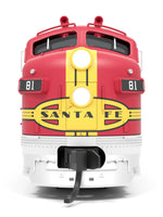 N Broadway Ltd EMD E8 A/B ATSF 81L / 81A Warbonnet A-Unit Paragon4 Sound/DC/DCC, Unpowered B-Unit 8810
